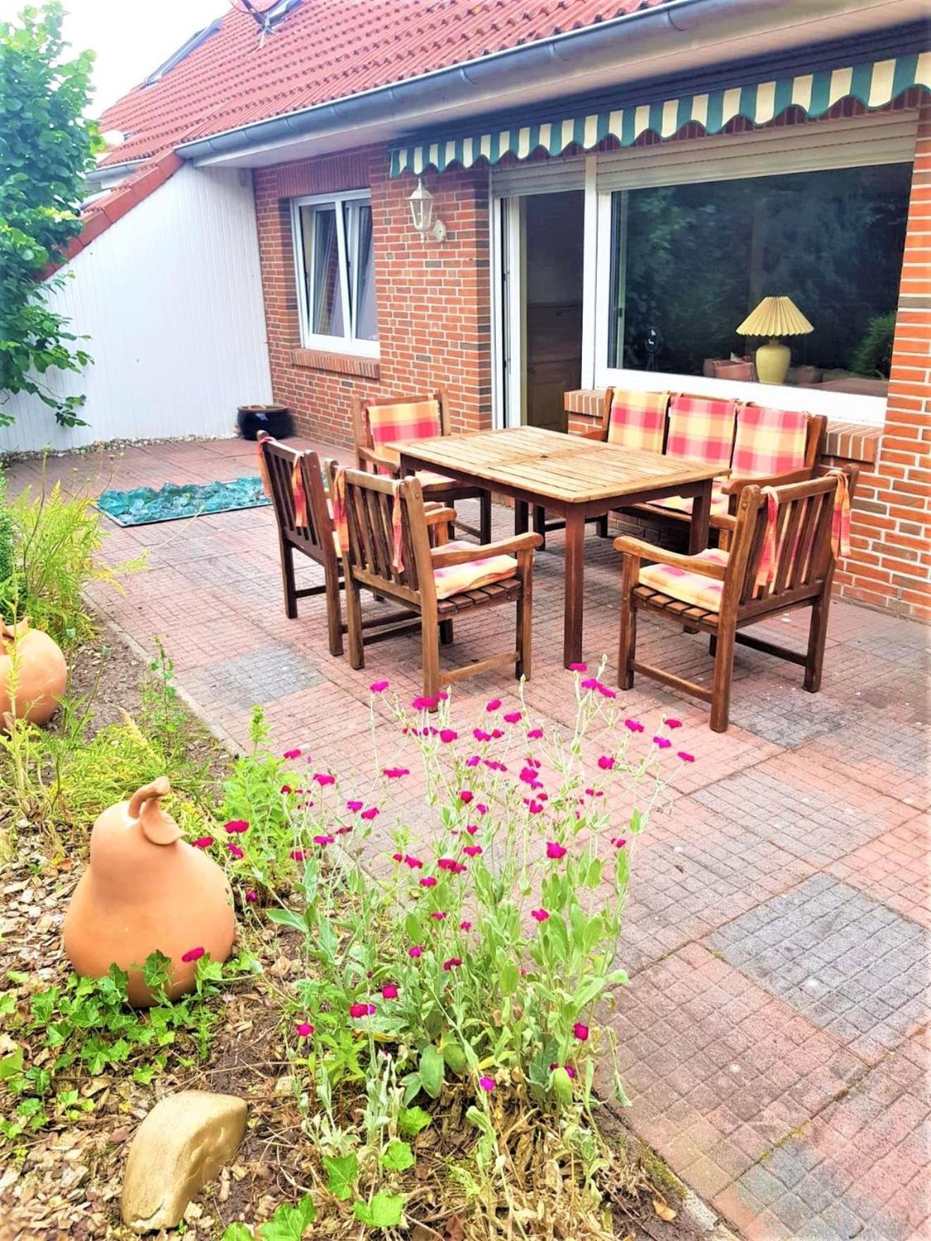 Ferienhaus Am Sielblick In Ditzum Dış mekan fotoğraf