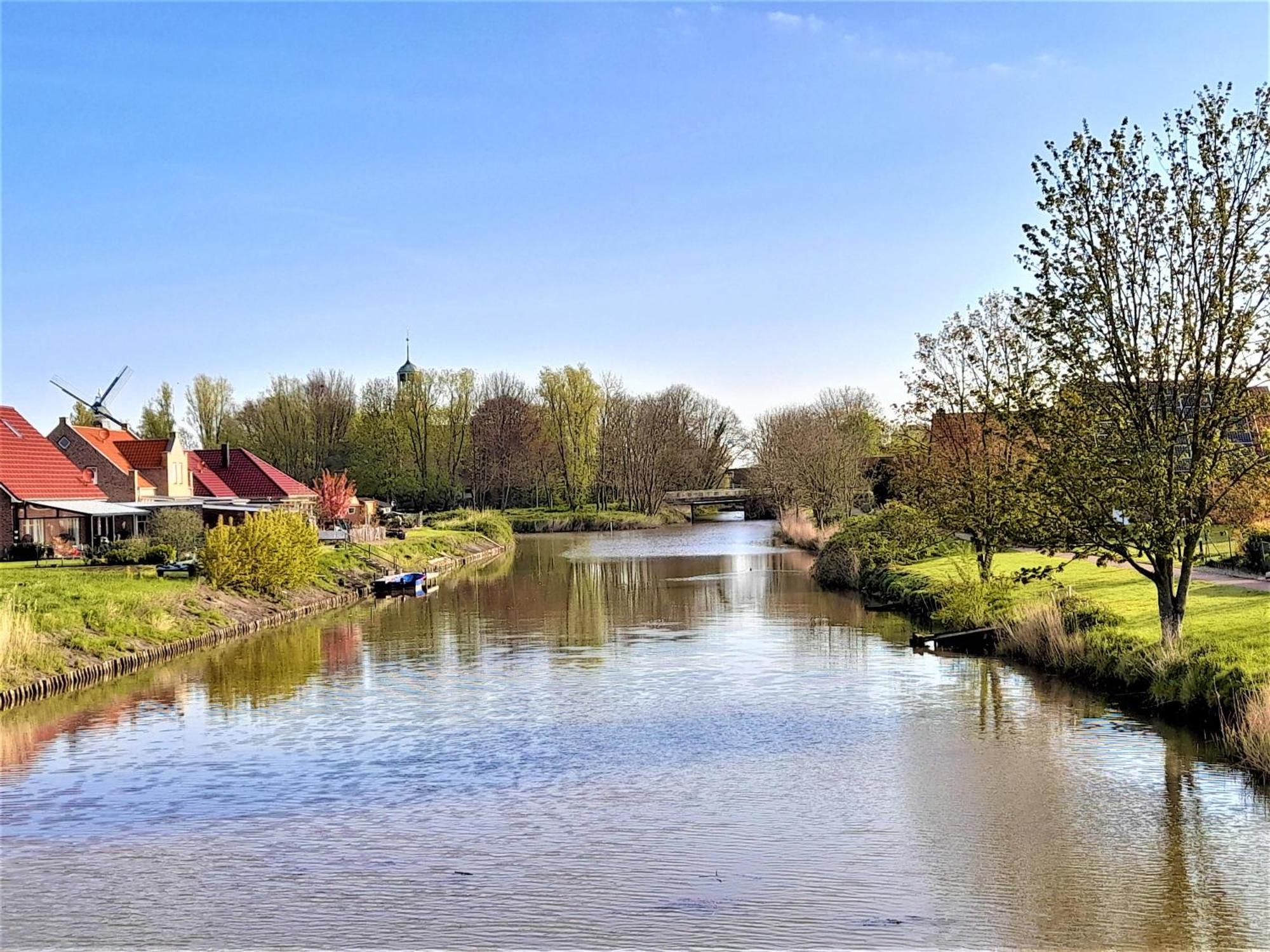 Ferienhaus Am Sielblick In Ditzum Dış mekan fotoğraf
